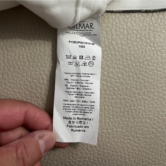 NWT - Iceberg Women’s 100% Silk Mini Skirt - EU 46/ US 31 - Picture 6 of 6